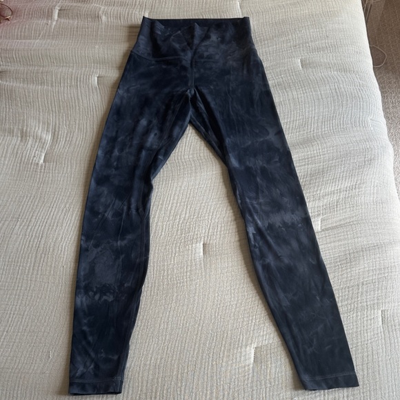 Lululemon - Align High-Rise Pant 28", size 4, Diamond Dye Pitch Grey Graphite - Picture 1 of 4